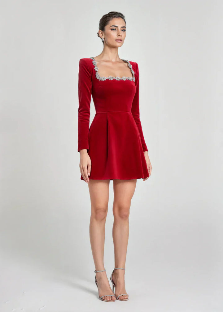 Willow™ | Velvet Mini Dress